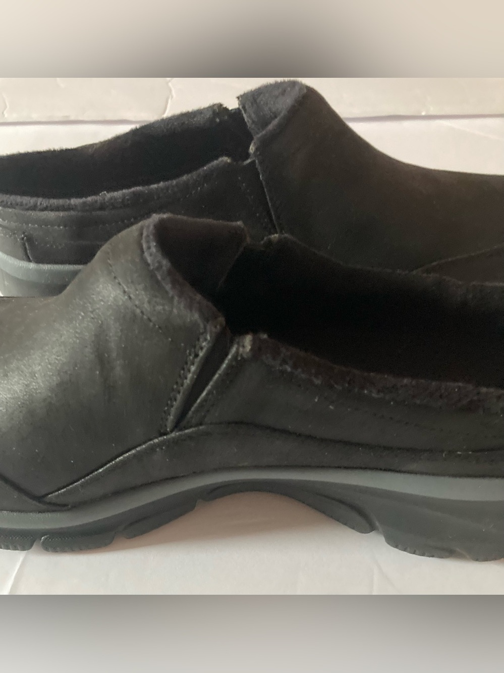 Skechers womens SZ 9 Black open back slip on clogs - Picture 4 of 9